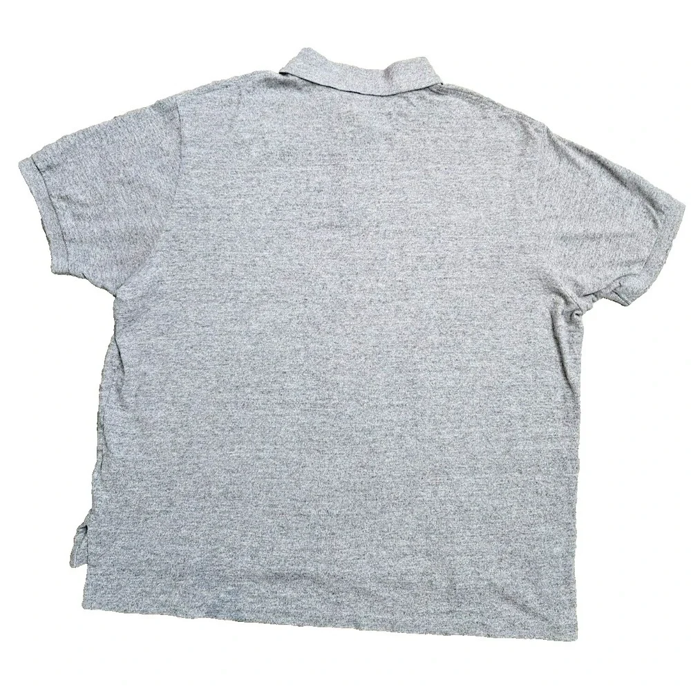 Polo Ralph Lauren Polo Shirt Men's 2XB Gray Short Sleeve Pony
